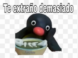 Pingu - Meme Pingu Te Extraño Png,Pingu Png