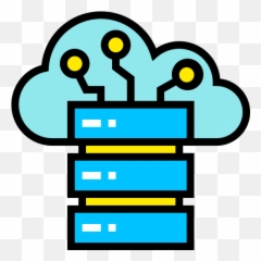 Cloud Database - Transparent Icon png