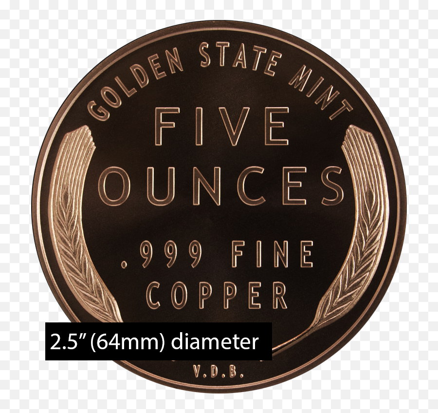 5 Oz Copper Lincoln Wheat Penny - Gsa Immobilier Png,Penny Png