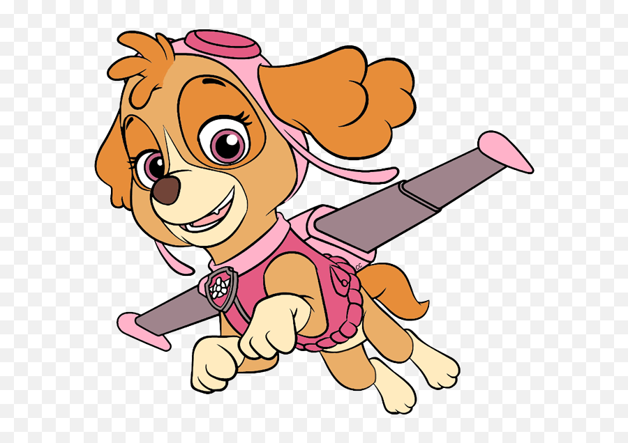 Paw Patrol Clip Art Download Png Files - Skye From Paw Patrol,Marshall Paw Patrol Png