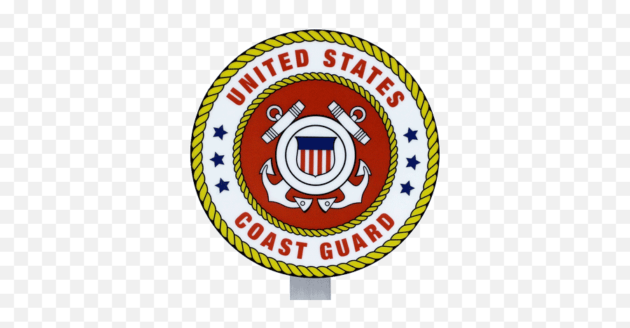 Coast Guard Grave Marker That Holds A Flag - United States Coast Guard Png,Coast Guard Logo Png