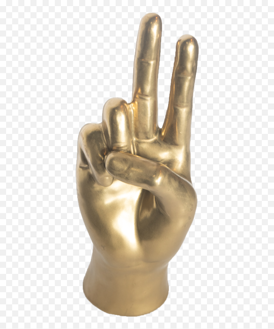 Just A Little Peace Sign Figurine - Solid Png,Peace Sign Hand Png