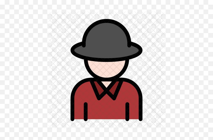 Detective Icon - Hard Png,Detective Hat Png