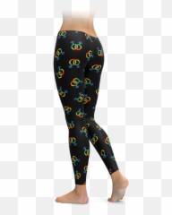 Male Symbol Png - Rainbow Male Symbol Pattern Leggings Viking