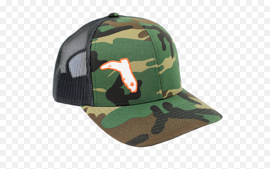 Kids Army Camo Black Off Center White Boot With Orange Outline - For Baseball Png,Florida Outline Png