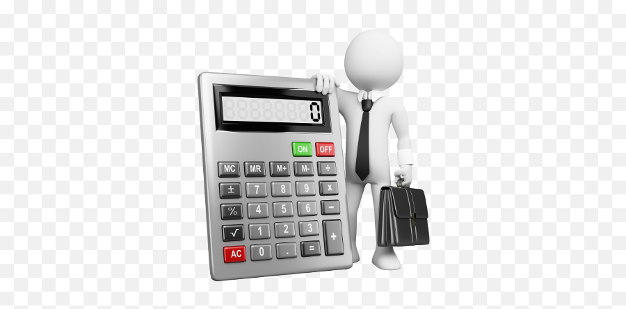 Calculator Png Clipart - Accountant 3d,Calculator Png