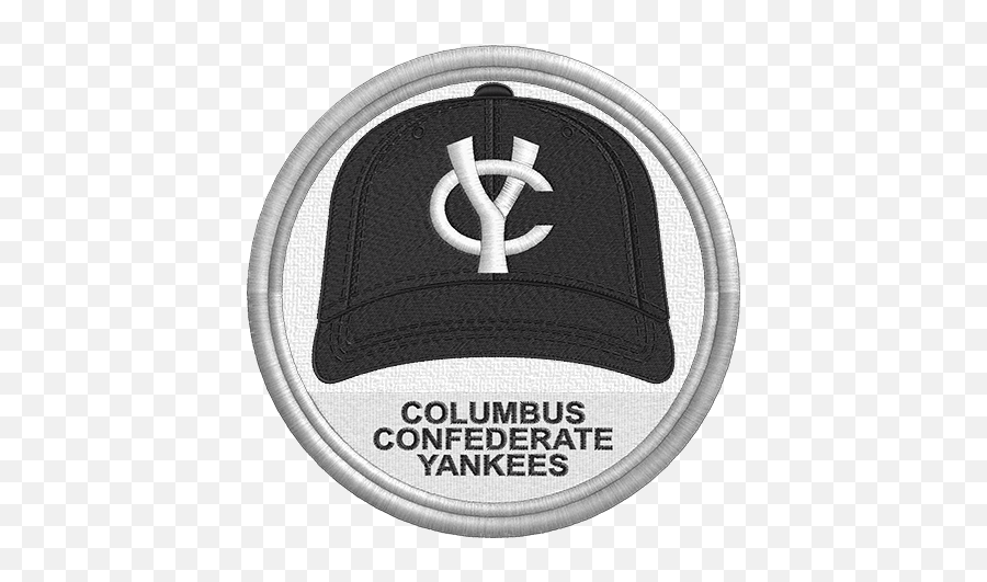 Columbus Confederate Yankees - Baseball Cap Hat Sports Oneonta Yankees Logo Png,Yankees Hat Png