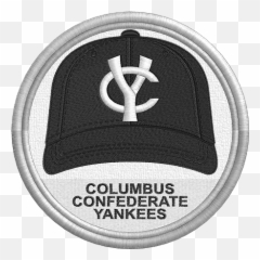 Columbus Confederate Yankees - Baseball Cap Hat Sports Oneonta Yankees Logo Png,Yankees Hat Png
