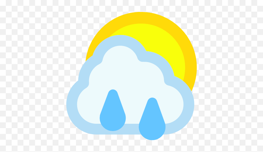 Rain Sun Icon Png Transparent