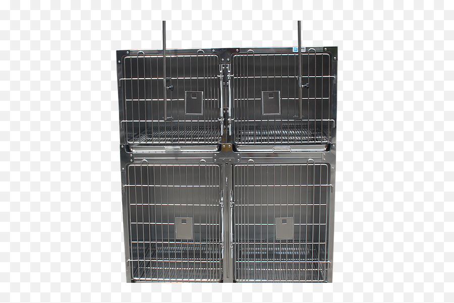 Cages Veterinary Stainless Steel Cage - Vertical Png,Steel Cage Png