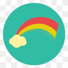 Rainbow Cloud Vector Svg Icon - Color Gradient png