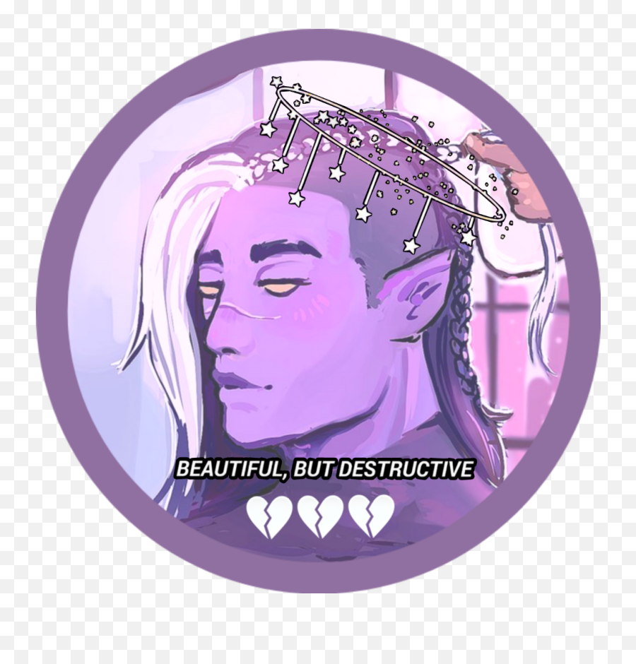 Shiro Vld Voltron Galra Sticker - Hair Design Png,Shiro Icon