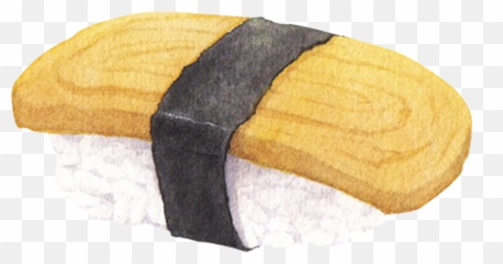 Sushi Japanese Food Watercolor - Soft Png,Japanese Food Icon
