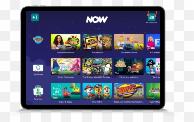 Watch Kids Tv Online With The Now Membership - Technology Applications png