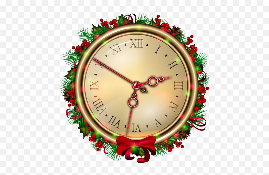 About Happy Christmas Clock Live Wallpaper Google Play - Christmas Clock Logo Png,Snowflake App Icon