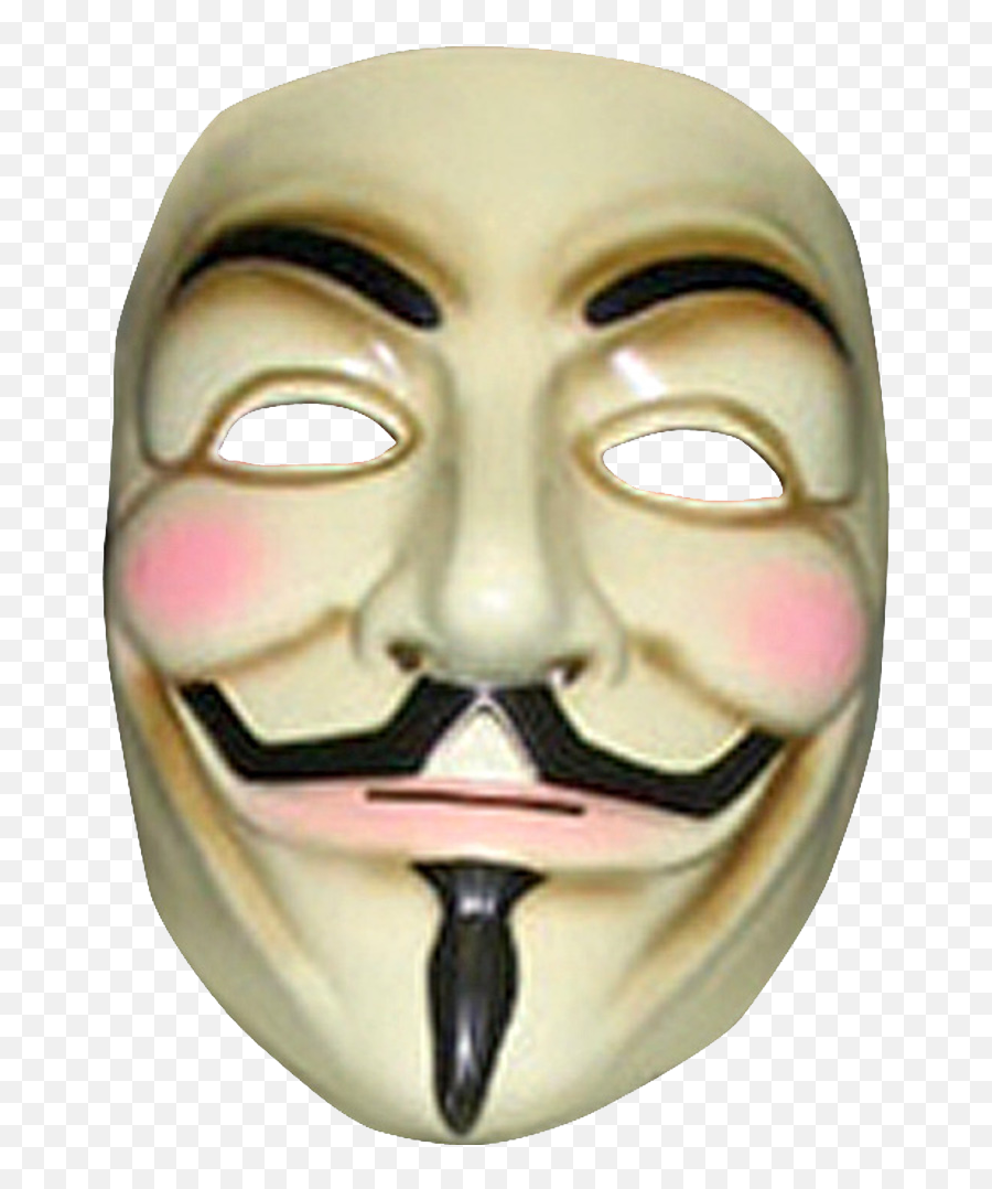 Download - V For Vendetta Mask Transparent Png,Anonymous Mask Png