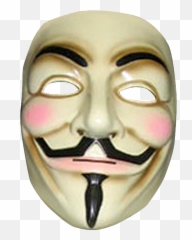 Download - V For Vendetta Mask Transparent png