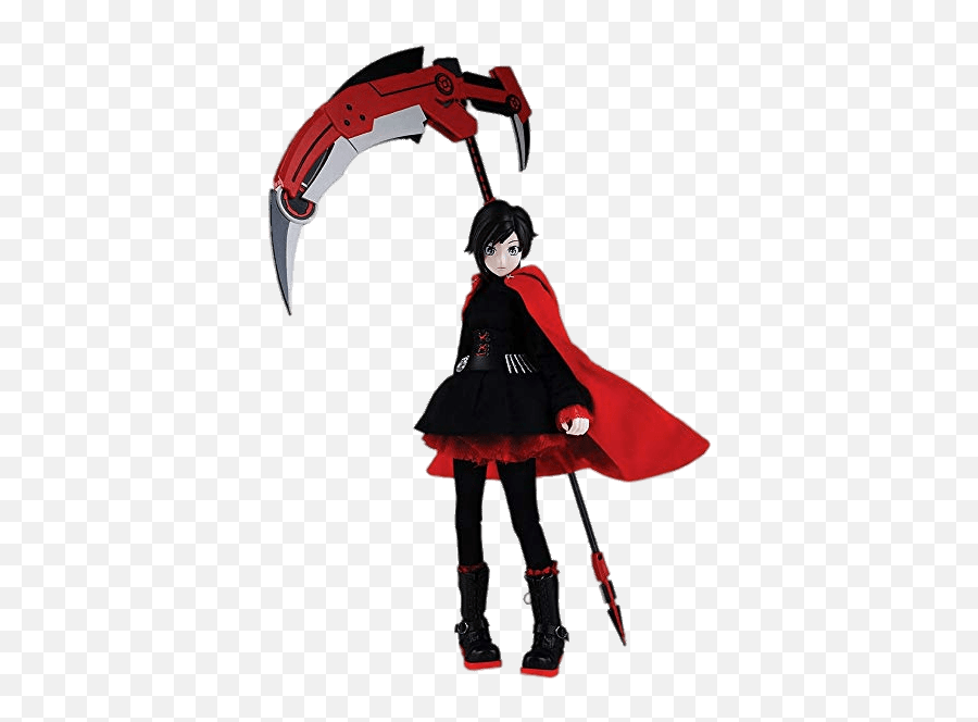 Rwby Ruby Rose Holding Weapon Crescent - Ruby Rose From Rwby Png,Rwby Png