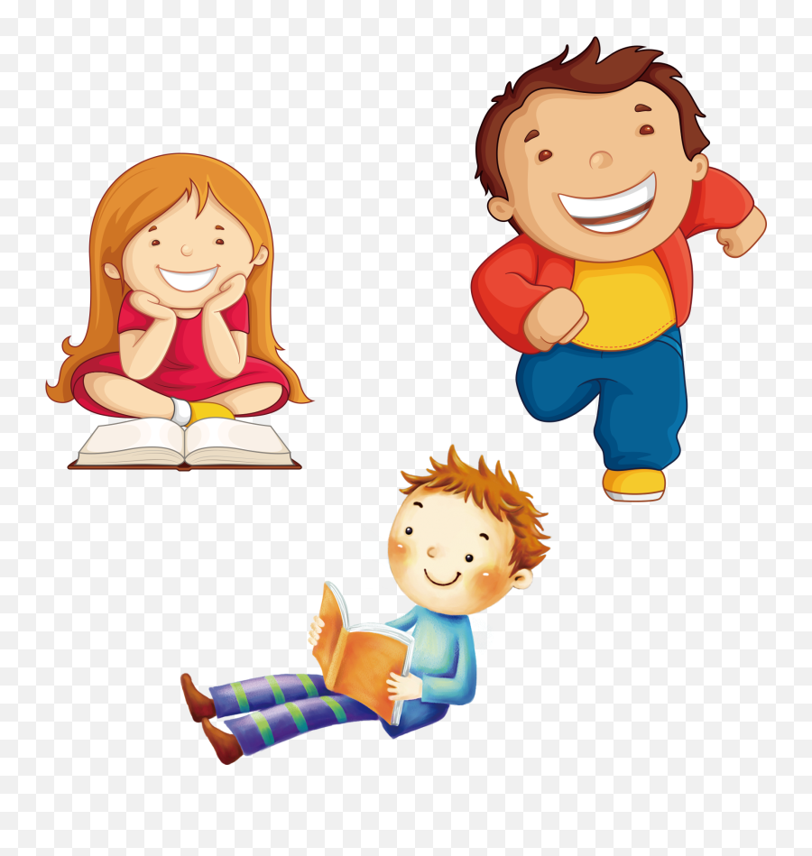 Cartoon Images Of Kids Playing Free Download Clip Art Png