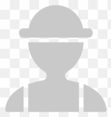 Worker Free Icon Of Jimo Icons - Construction Grey png