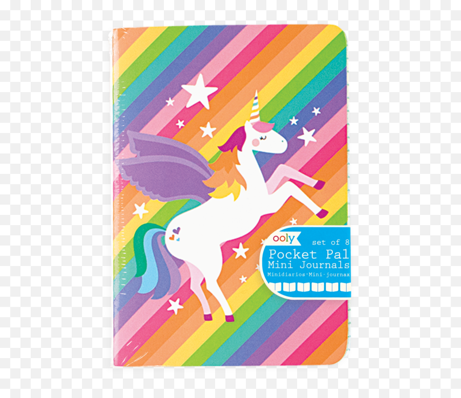 Party Favor Idea Classroom 3 - Ooly Pocket Pal Mini Journals Png,Unicorn Buddy Icon