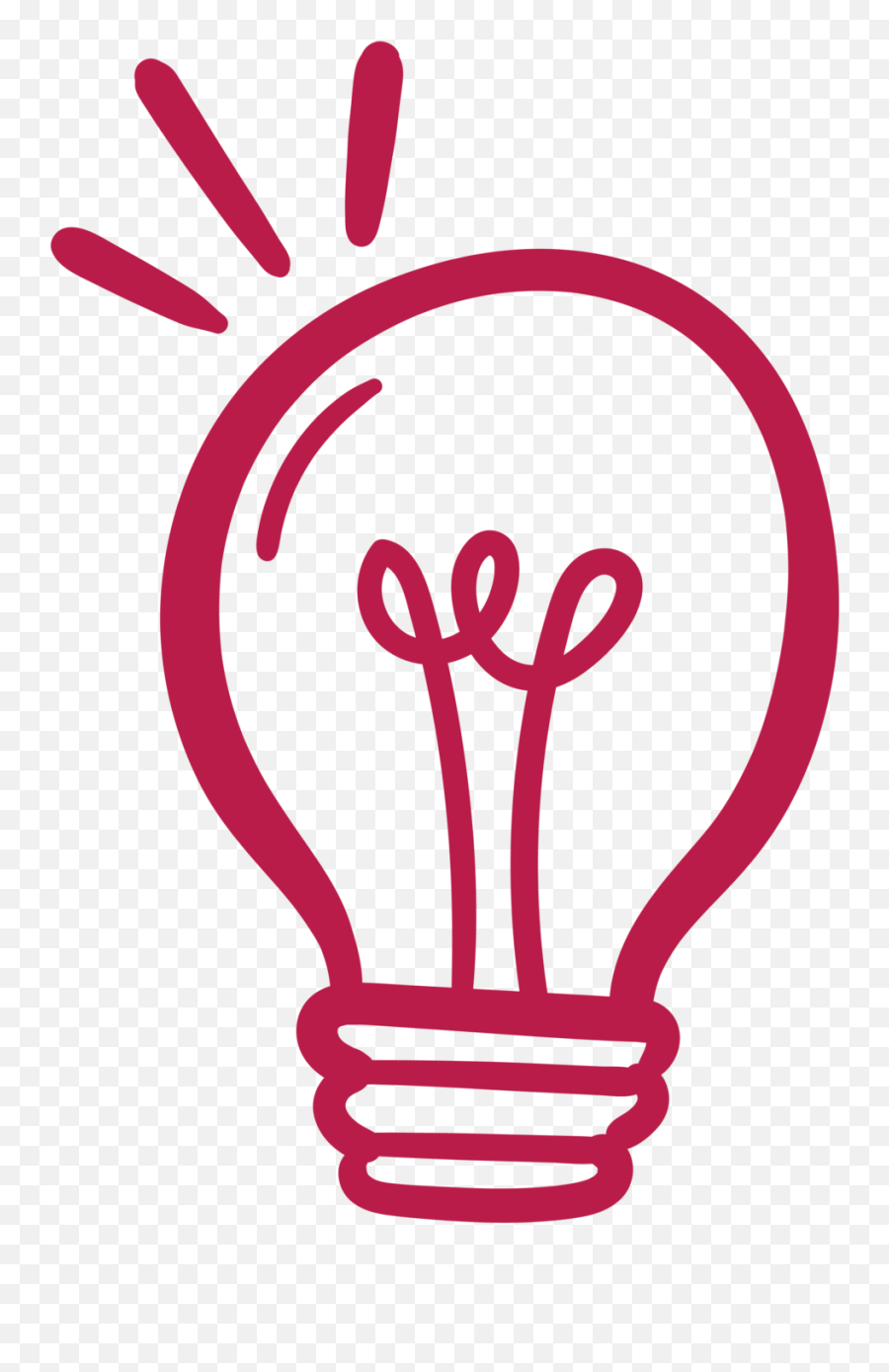 Products And Services - Light Bulb Png,Red Lighbulb Icon