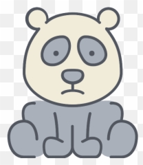 Panda Vector Svg Icon 25 - PNG Repo Free Icons Happy
