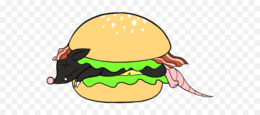 Rodent Burger - Termite Inspection Orange County Termite Cheeseburger Png,Cartoon Burger Png