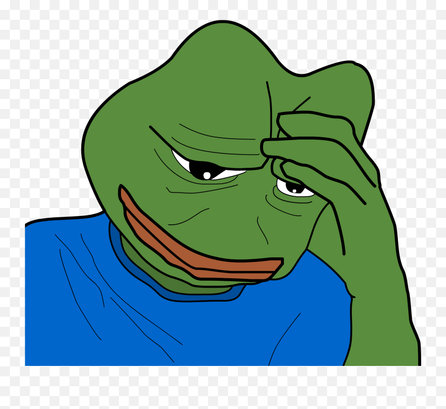 Png Download - Pepe Facepalm Png,Pepe Frog Png