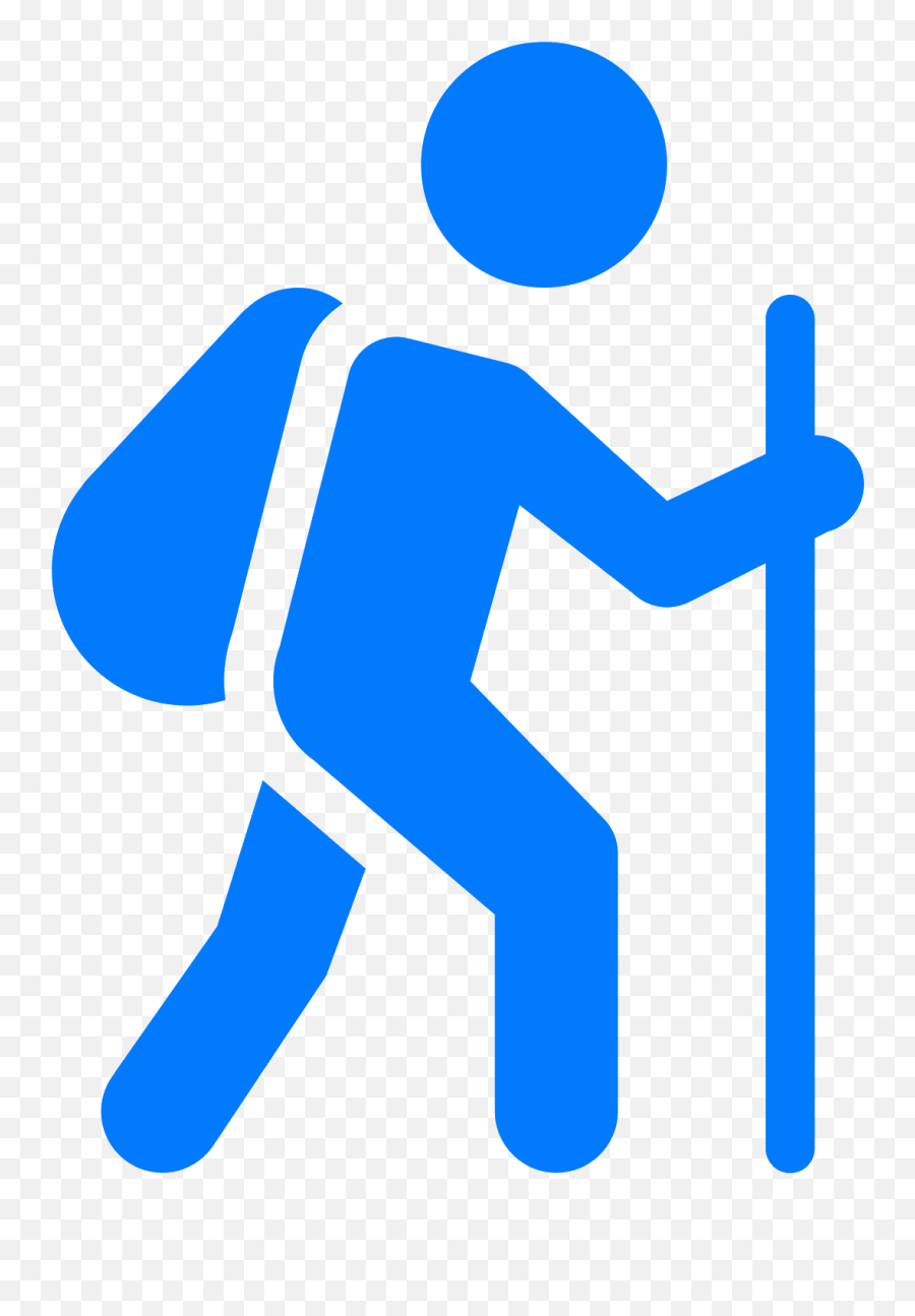 Walking Tours - Hiking Png Logo Blue,Walking Icon Png