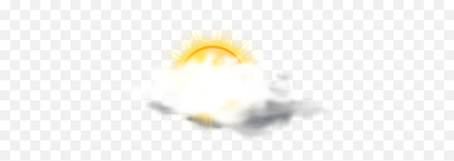 Partly Sunny Icon Clip Art Image - Clipsafari Macro Photography Png,Mostly Sunny Weather Icon