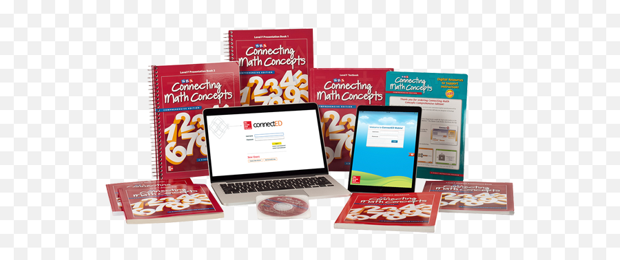 Connecting Math Concepts Comprehensive Edition 2012 - Concepts Level F Grey Connecting Math Book Png,Social Media Icon Set 2012