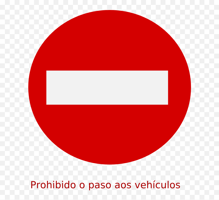 Dani Roman 27 Prohibido - Blank Do Not Enter Sign Png,Prohibido Png