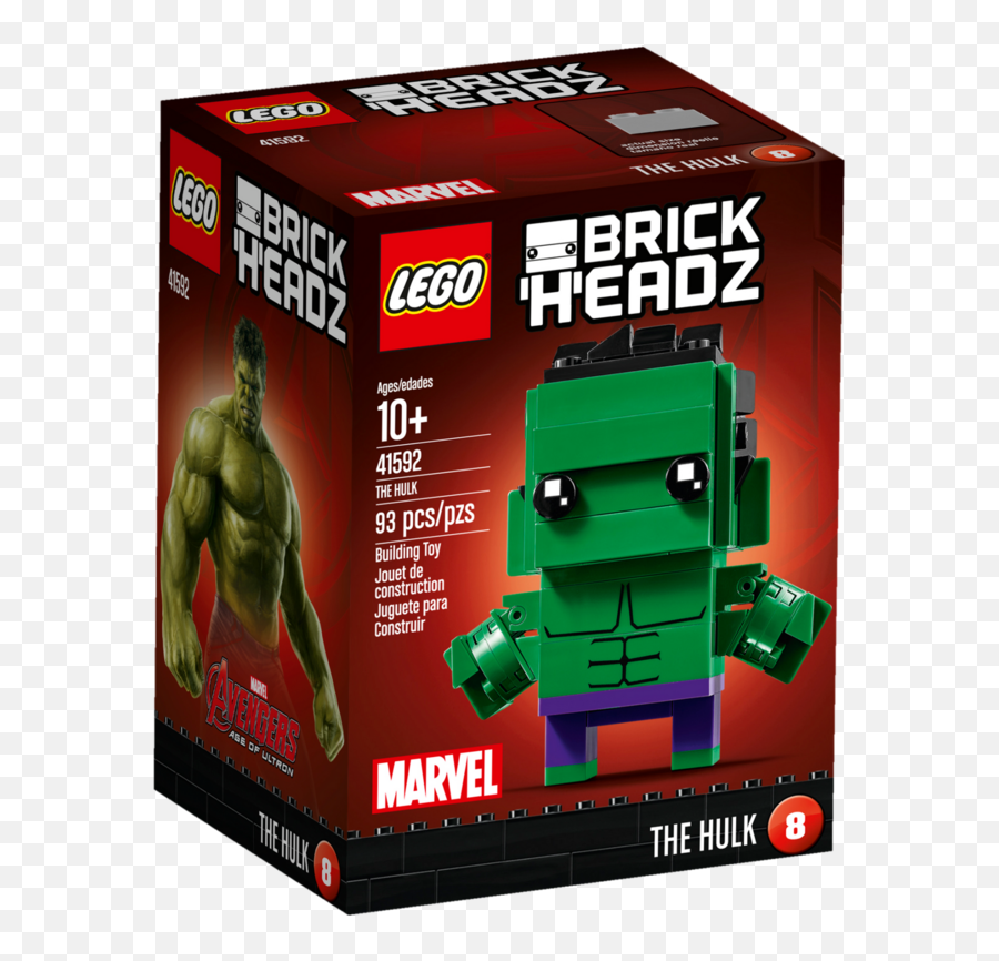 41592 The Hulk - Brickipedia The Lego Wiki Lego Brick Headz Hulk Png,Marvel Black Panther Icon