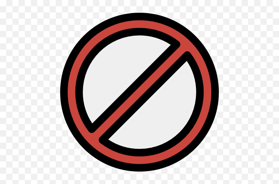 Prohibited Sign Png Image - Oval Shaped Objects,Prohibited Sign Png