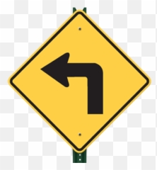 Traffic Signs Images Free Download - Warning In Road png