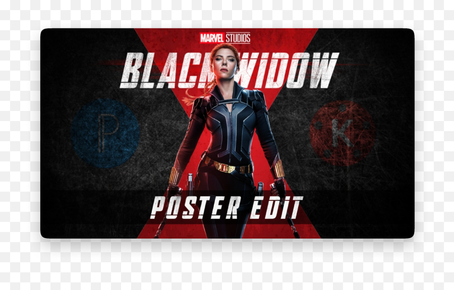 Black Widow Poster Edit U2014 Figma - Black Widow Png,Black Widow Icon