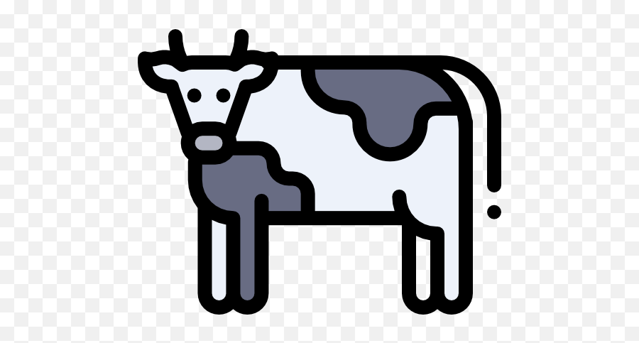 Cow - Free Animals Icons Vaca Icono Png,Cow Icon Png