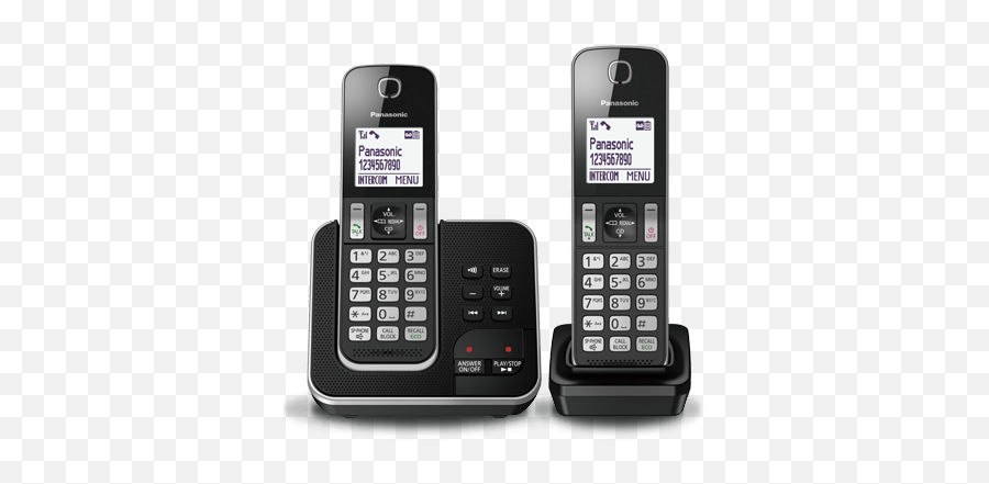 Kx - Tgd622e Telephones With Twin Handsets Panasonic Uk Png,Voicemail Icon Won't Go Away Galaxy S5