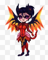 Devil Mercy By Monmemonster - Digital Art 750x1064 Png Cartoon,Mercy Png