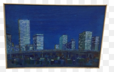 Houston Texas Downtown Skyline Original - Metropolitan Area Png,Houston Skyline Png