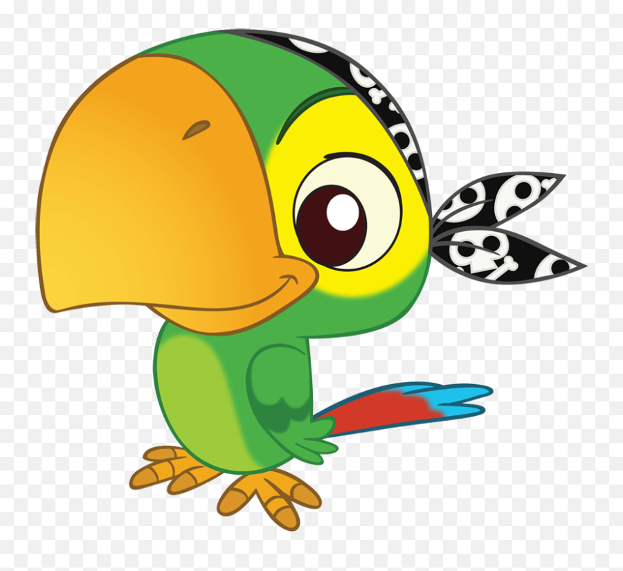 Library Of Yellow Parrot Pirate Freeuse - Skully Jake And The Neverland Pirates Png,Pirate Parrot Png
