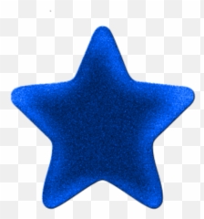 Download Star Clipart Sticker - Blue Full Badge png