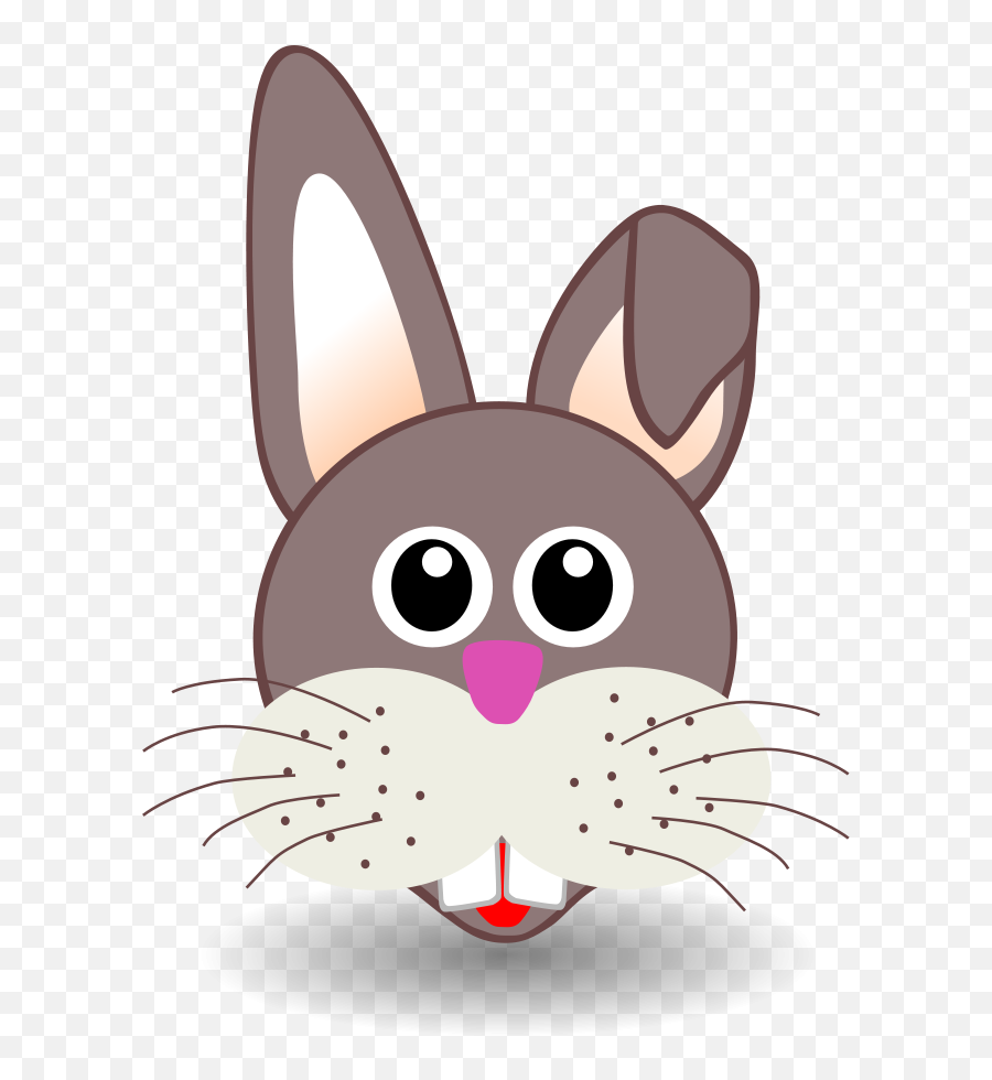 Clipart Rabbit Logo Transparent - Clipart Bunny Face Png,Rabbit Logo