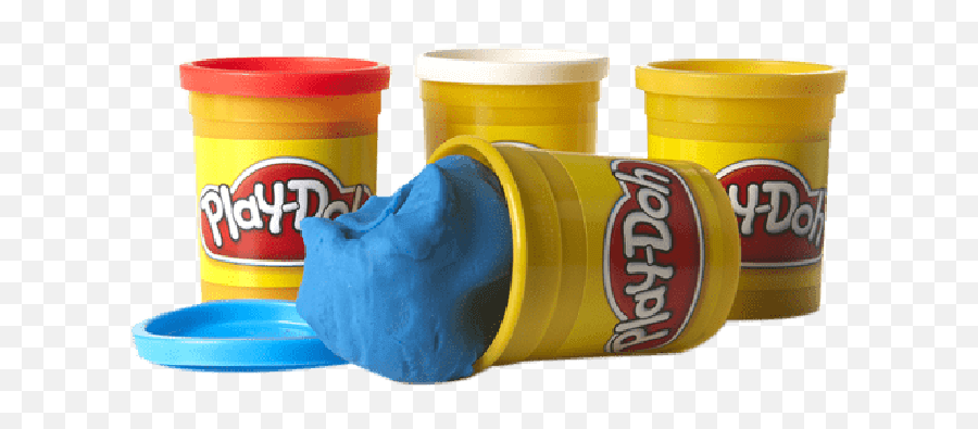 Play Doh 4 Potes Sortidos - Play Doh Clipart Png,Play Doh Png