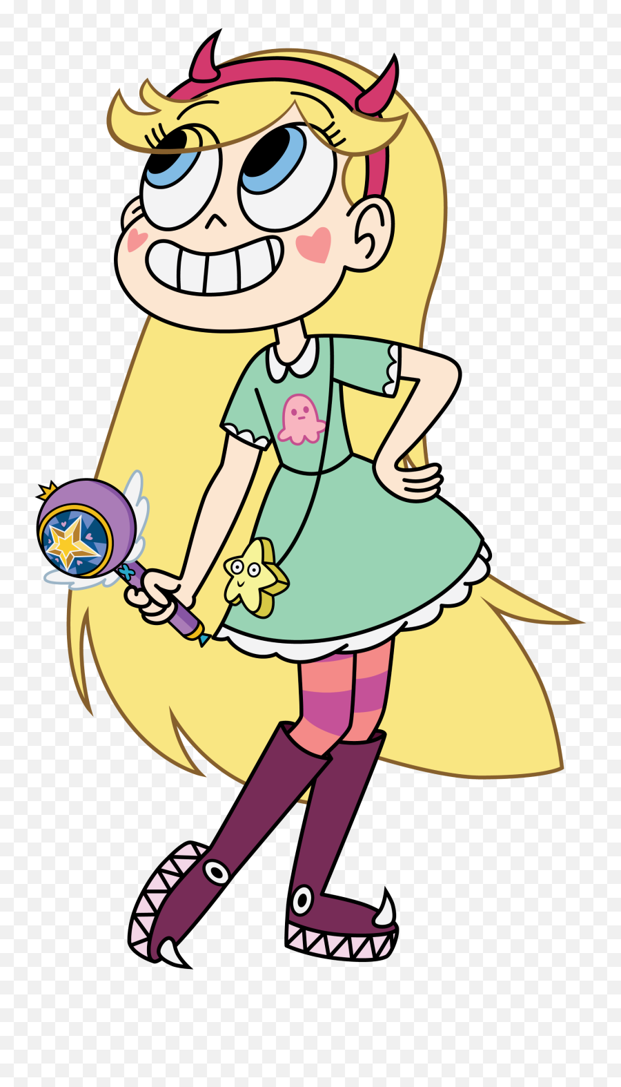 Star Butterfly Png Image - Butterfly Star Vs The Forces Of Evil,Yellow Butterfly Png