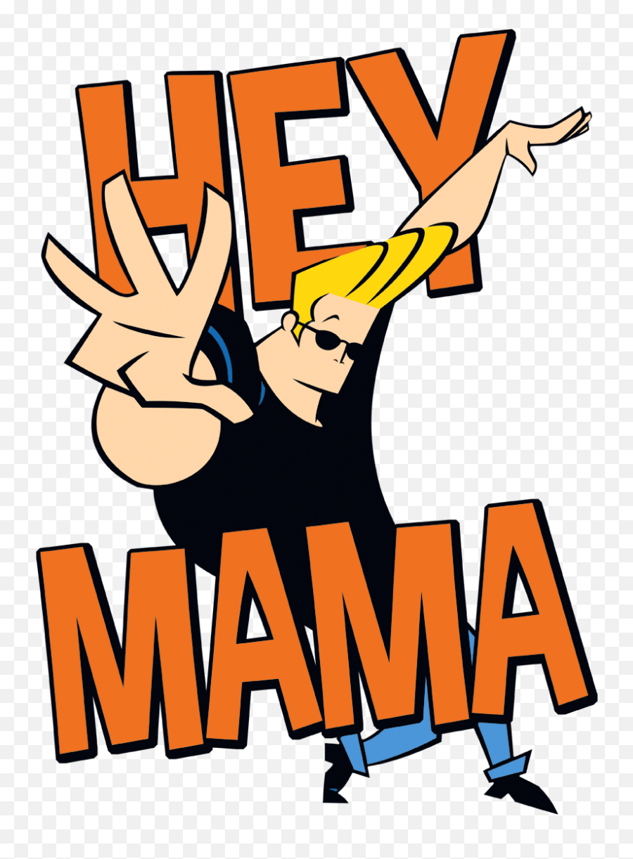 Johnny Bravo Hey Mama Juniors T - Johnny Bravo Hey Mama Png,Johnny Bravo Png
