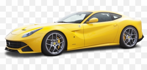 Yellow Ferrari F12berlinetta Car Png Image - Pngpix Yellow Ferrari Car Png,Ferrari Png