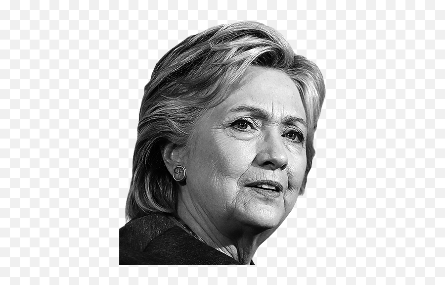 Download Hillary Clinton Photo - Black And White Donald Hillary Clinton Black White Png,Donald Trump Face Transparent Background