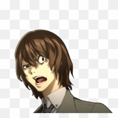 Meme Man - Persona 5 Akechi Face png